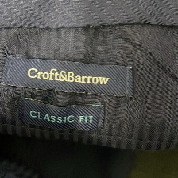 Croft & Barrow Classic Fit Stretch Khaki - Picture 7 of 8
